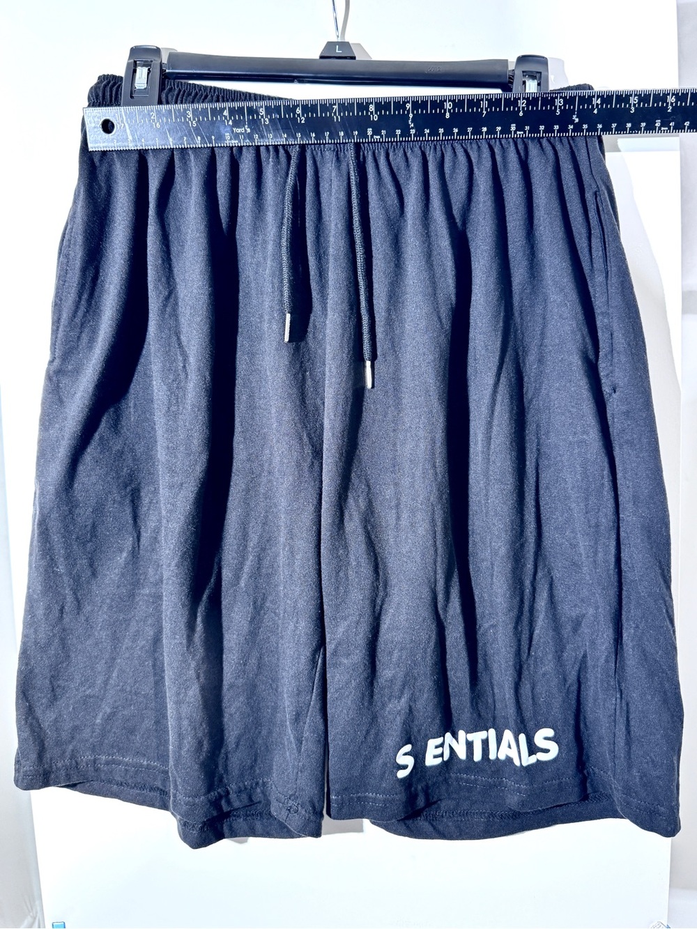 Mens 100% Cotton Longline Shorts Thin Breathable Summer Casual Fits Large L